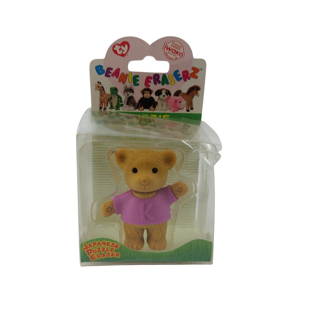 Ty Beanie Cubbie The Bear 2010 Japanese Puzzle Eraser